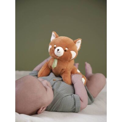 Peluche com peso KALOO panda vermelho laranja Peluche com peso KALOO panda vermelho laranja