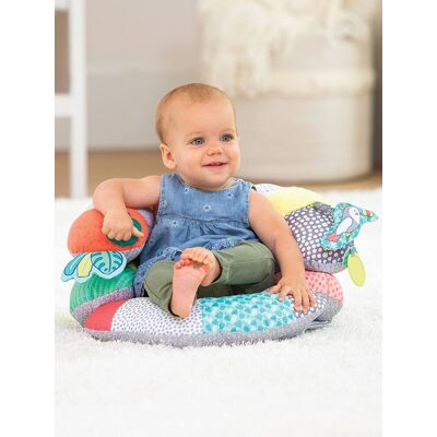Infantino Prop-A-Pillar Pastel - Tapete de Brincar e Apoio Infantino Prop-A-Pillar Pastel - Tapete de Brincar e Apoio