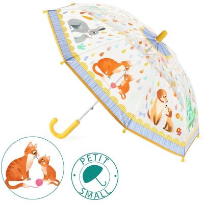 Guarda-chuva pequeno, Mamã e bebé, da DJECO amarelo Guarda-chuva pequeno, Mamã e bebé, da DJECO amarelo