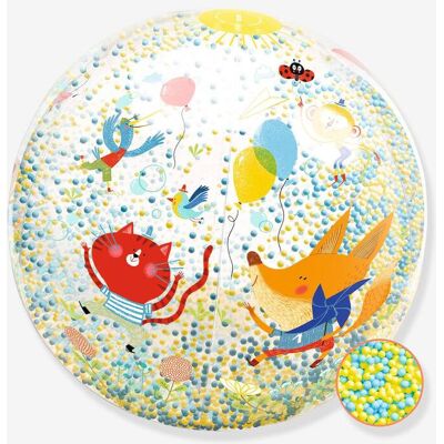 Djeco Bola Bubbles - Bola com bolinhas coloridas - Brinquedo para água Djeco Bola Bubbles - Bola com bolinhas coloridas - Brinquedo para água