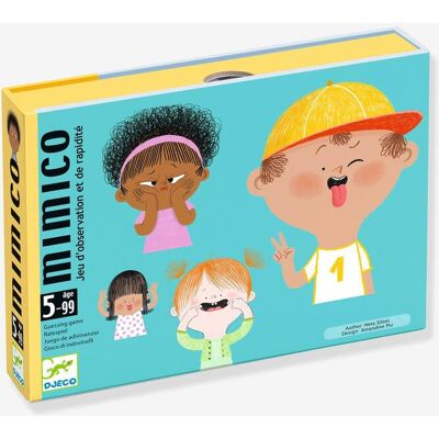 Jogo de cartas Mimico DJECO azul Jogo de cartas Mimico DJECO azul