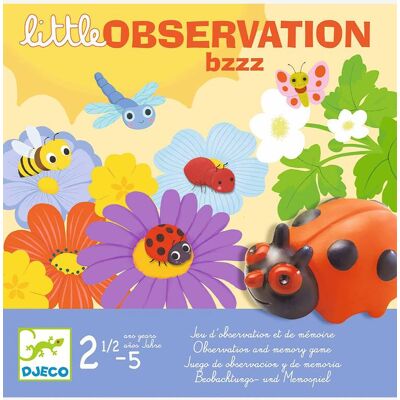 Jogo de observação Little observation Bzzz DJECO multicolor Jogo de observação Little observation Bzzz DJECO multicolor
