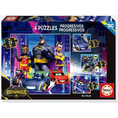 Livro de Quebra-Cabeça Batwheels - Educativo e Divertido Livro de Quebra-Cabeça Batwheels - Educativo e Divertido