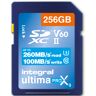 INTEGRAL Cart�o SDXC Ultima X2 256Gb V60 (260/100MB/s)