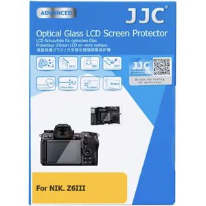 Protetor de Tela Transparente JJC para Nikon Z6 III - Vidro Óptico 9H Protetor de Tela Transparente JJC para Nikon Z6 III - Vidro Óptico 9H
