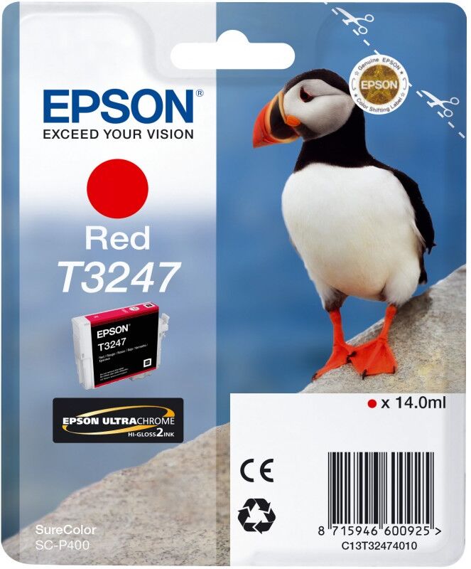 Epson Tinteiro T3247 Vermelho SureColor SC-P400