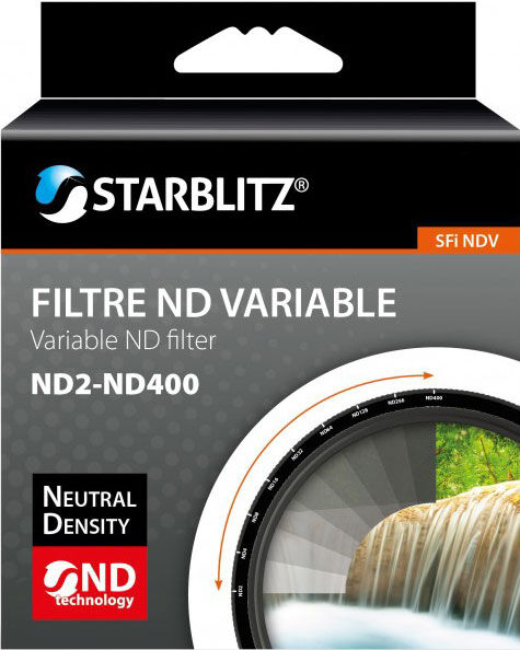 STARBLITZ Filtro ND Vari�vel ND2-400 D58mm