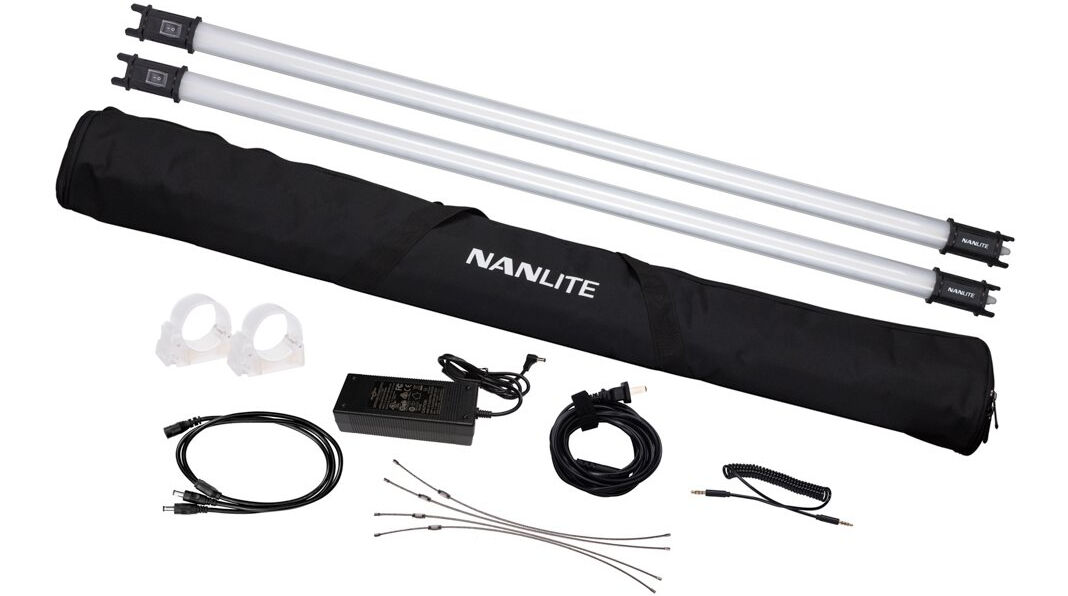 NANLITE Dual Kit Pavotube 30C com Bateria