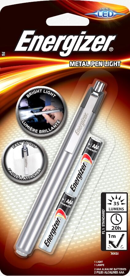 Energizer Stylo L�mpada Penlite LED Metal