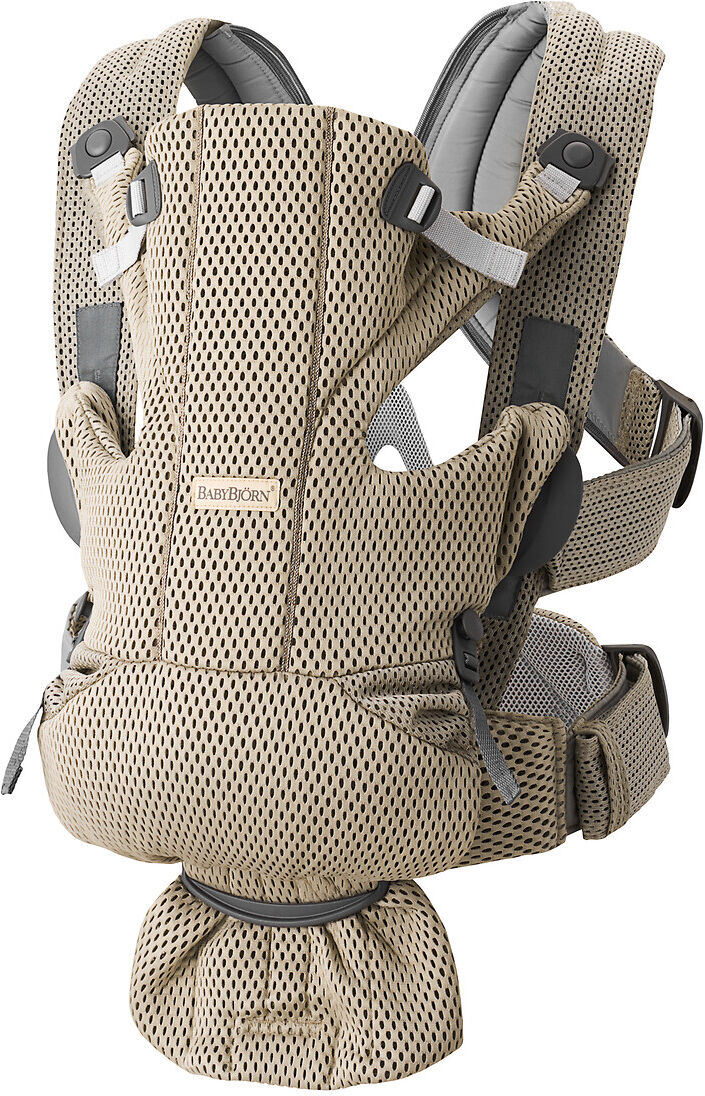 Babybjorn Porta-bebé Move Mesh 3D   Cinzento Bege