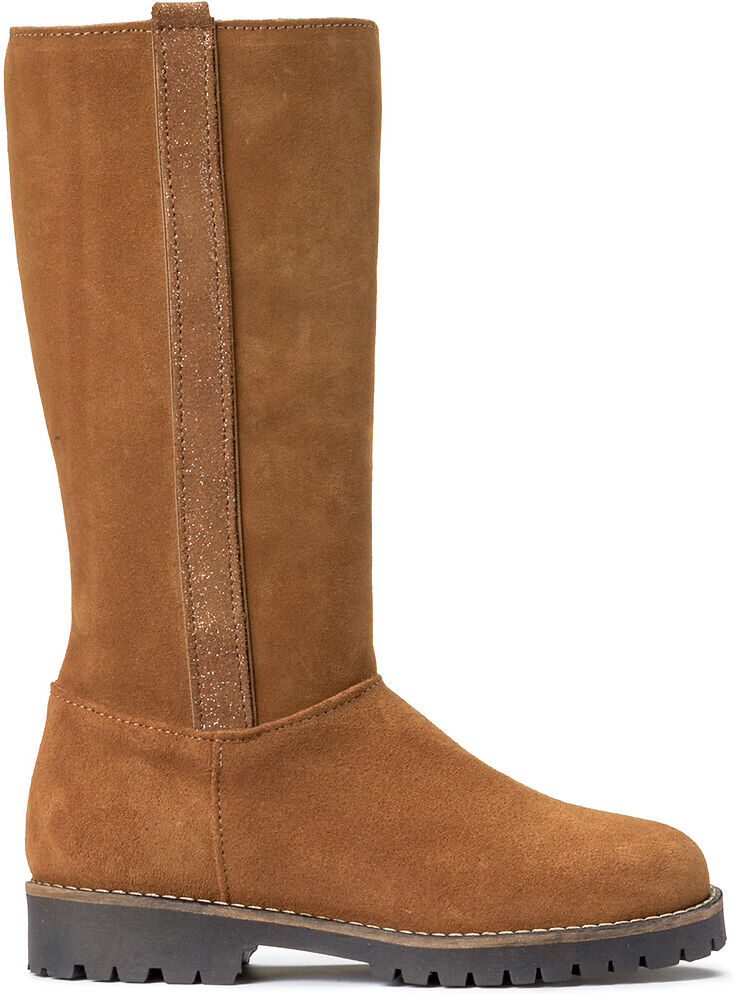 La Redoute Collections Botas em pele, do 28 ao 37   Camel