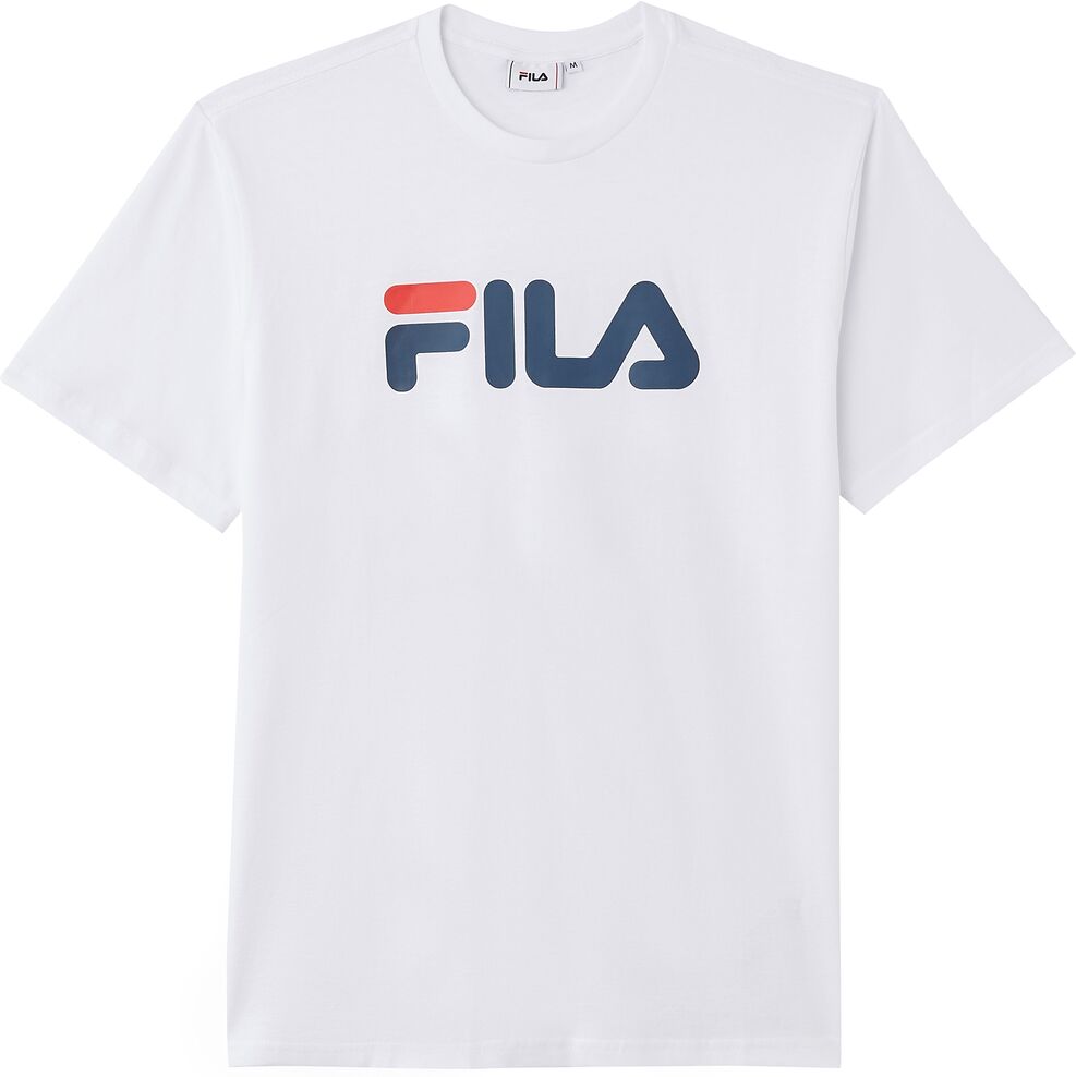 Fila T-shirt estampada, gola redonda   Branco