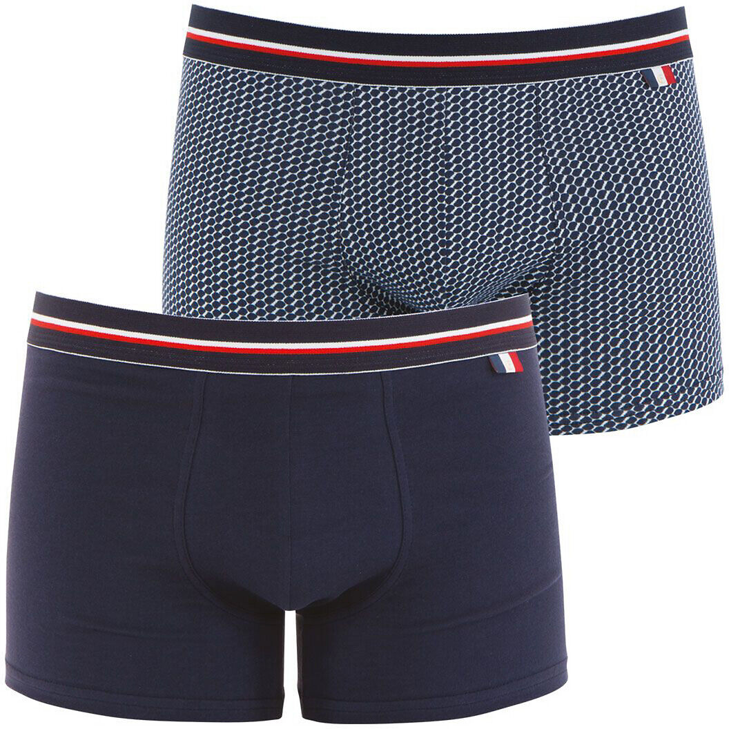 Eminence Lote de 2 boxers   azul marinho/vermelho