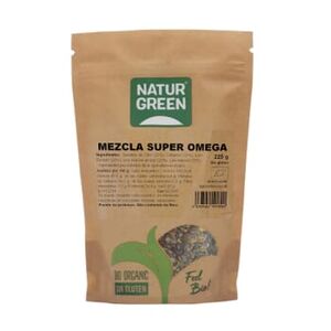 NaturGreen Mistura Super Omega Sem Glúten Bio 225 g