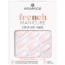 Essence French Manicure Click-On Nails #02 Babyboomer Style