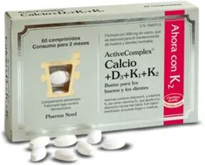 Pharma Nord ACTIVECOMPLEX CÁLCIO + D3 + K 60 Tabs