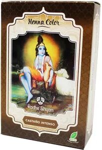 Radhe Shyam Henna Cor Castanho Intenso Bio 100g