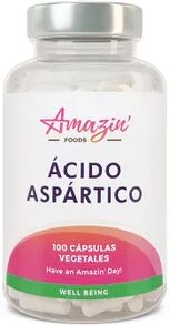 Amazin' Foods Daa Ácido Aspártico 100 VCaps