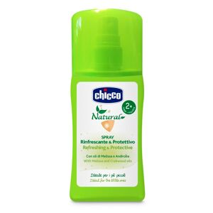 Chicco Spray revigorant Chicco pentru protectie naturala, ulei melissa si andiroba, 100ml, 2luni+