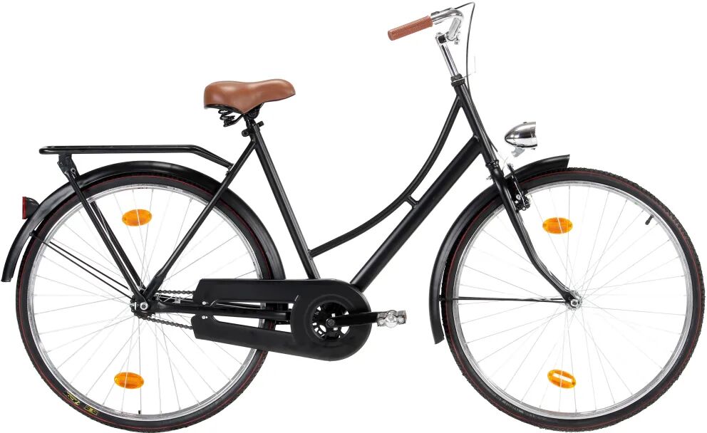 vidaXL Bicicletă olandeză, roată de 28 inci, cadru feminin 57 cm