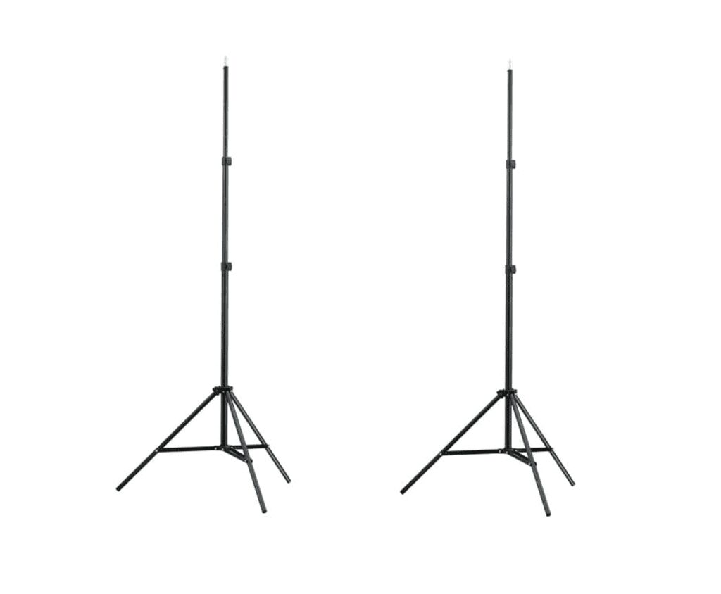 vidaXL Suporturi lumini studio 78-210 cm 2 buc.