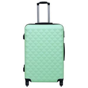 vidaXL Set de valize cu carcasă rigidă, 2 piese, verde mentă, ABS