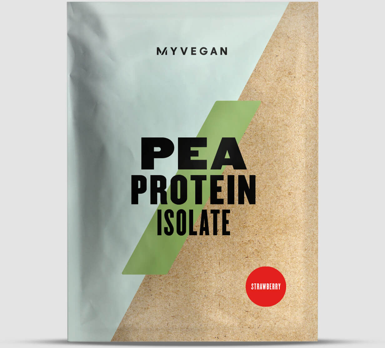 Myvegan Izolat proteic din mazăre - Capsuni