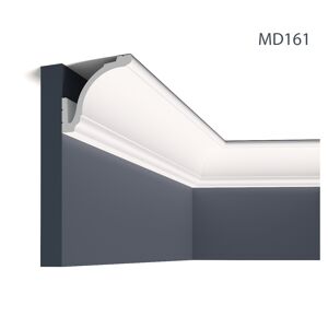 Mardom Decor Cornisa mascare galerie pentru LED MD161, 200 X 9.2 X 8.3 cm, Mardom Decor