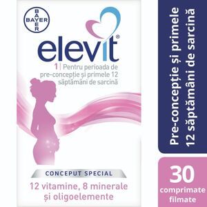 Bayer Elevit 1, 30 comprimate, Bayer