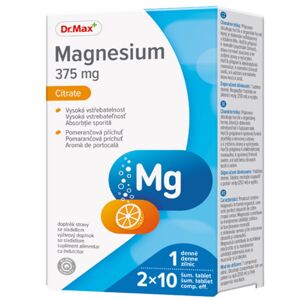 Dr.Max Magneziu 375mg, 20 comprimate efervescente