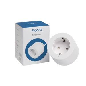 Aqara Stecher priza inteligenta Aqara Smart Plug, Zigbee 3.0, control vocal, Compatibil Apple Home, Aqara Home, Siri