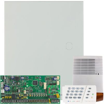 Kit alarma antiefractie Paradox Spectra SP6000+K636+SL-900B, 2 partitii, 8-32 zone, 32 utilizatori, cutie cu traf Kit alarma antiefractie Paradox Spectra SP6000+K636+SL-900B, 2 partitii, 8-32 zone, 32 utilizatori, cutie cu traf