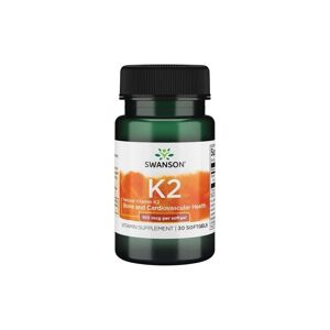 Swanson Vitamin K2 - Natural, 100mcg - 30 Capsule