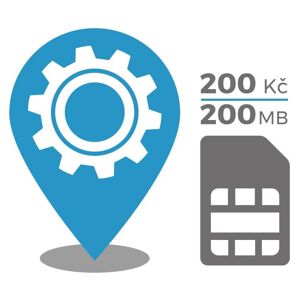 Secutek Configurarea localizatorului GPS + cartela SIM 200,- CZK credit și internet pentru 1 lună