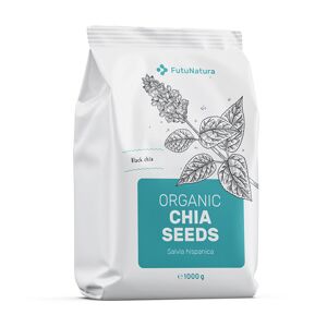 FutuNatura BIO Semințe de Chia - ajutor în digestie, 1000 g