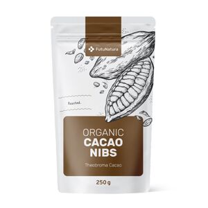 FutuNatura BIO Boabe de cacao criollo zdrobite, 250 g