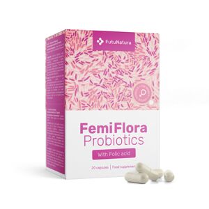 FutuNatura FemiFlora Probiotics – pentru femei, 20 de capsule
