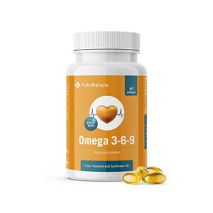 FutuNatura Omega 3 6 9 - inimă și colesterol, 60 de capsule moi