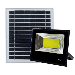 GAVE Kit Proiector 100W LED COB JNI cu Panou Solar Si Telecomanda
