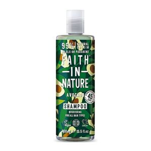 Faith in Nature Sampon natural nutritiv cu Avocado, 400 ml
