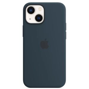 Apple MagSafe fix silicon toc iPhone 13 mini adâncime albastru indigo