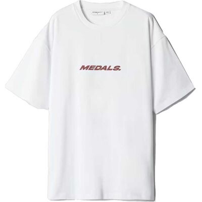 Tricou Beyond Medals Medals - Alb - Unisex Tricou Beyond Medals Medals - Alb - Unisex