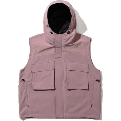 BS RABBIT BIG POCKET HOODED VEST BS RABBIT BIG POCKET HOODED VEST