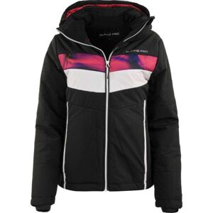 ALPINE PRO GONNA Geacă damă, negru, mărime ALPINE PRO GONNA Geacă damă, negru, mărime