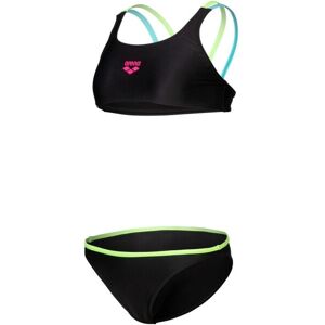 Arena SOLID Costum de baie fete, negru, mărime 6-7Y Arena SOLID Costum de baie fete, negru, mărime 6-7Y