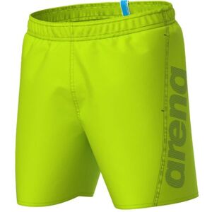 Arena FUNDAMENTALS LOGO BOXER Șort de sport bărbați, verde, mărime Arena FUNDAMENTALS LOGO BOXER Șort de sport bărbați, verde, mărime