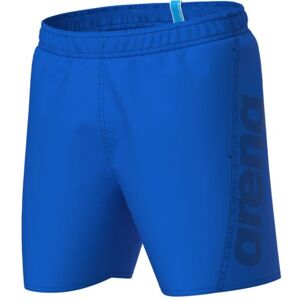 Arena FUNDAMENTALS LOGO BOXER Șort de sport bărbați, albastru, mărime Arena FUNDAMENTALS LOGO BOXER Șort de sport bărbați, albastru, mărime
