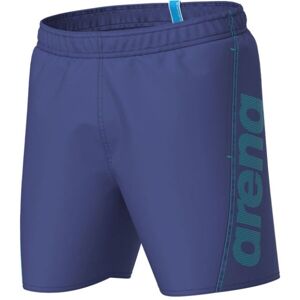 Arena FUNDAMENTALS LOGO BOXER Șort de sport bărbați, mov, mărime Arena FUNDAMENTALS LOGO BOXER Șort de sport bărbați, mov, mărime