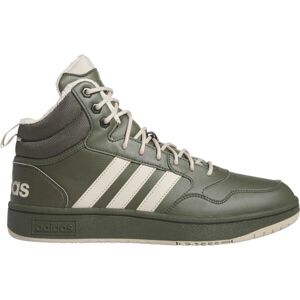 adidas HOOPS 3.0 MID WTR Încălțăminte bărbați, verde închis, mărime 44 adidas HOOPS 3.0 MID WTR Încălțăminte bărbați, verde închis, mărime 44
