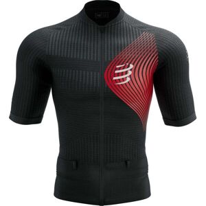 Compressport TRAIL POSTURAL SS TOP Tricou de alergare bărbați, negru, mărime Compressport TRAIL POSTURAL SS TOP Tricou de alergare bărbați, negru, mărime